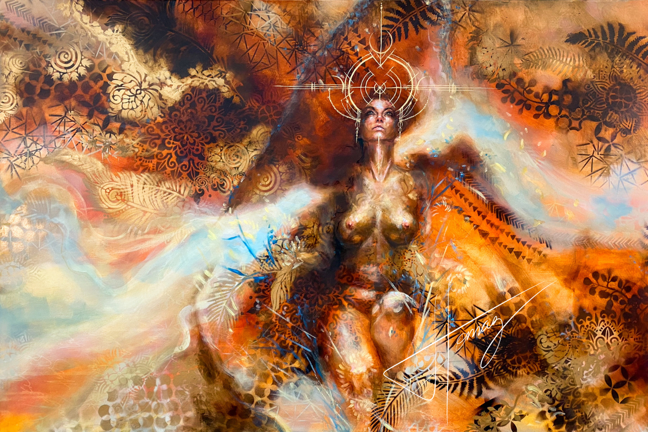 SHE RISES UNTAMED - PRINT