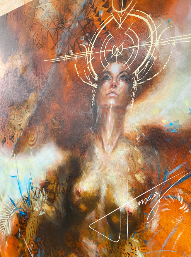 SHE RISES UNTAMED - PRINT
