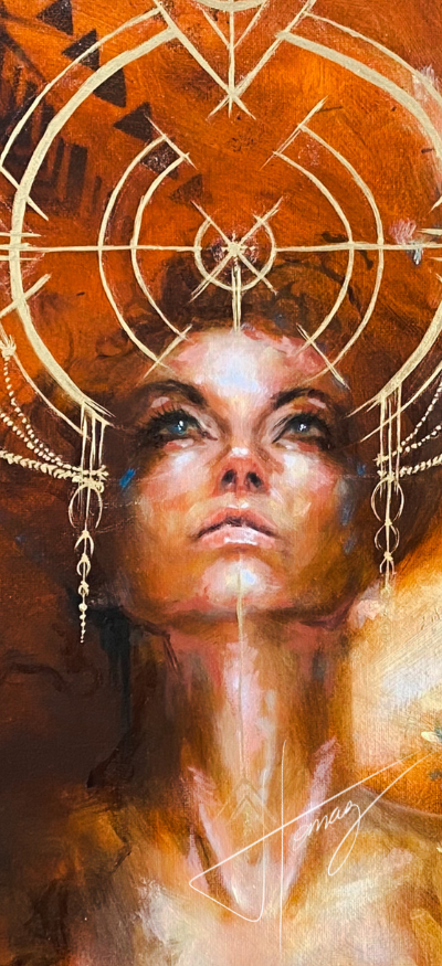 SHE RISES UNTAMED - PRINT